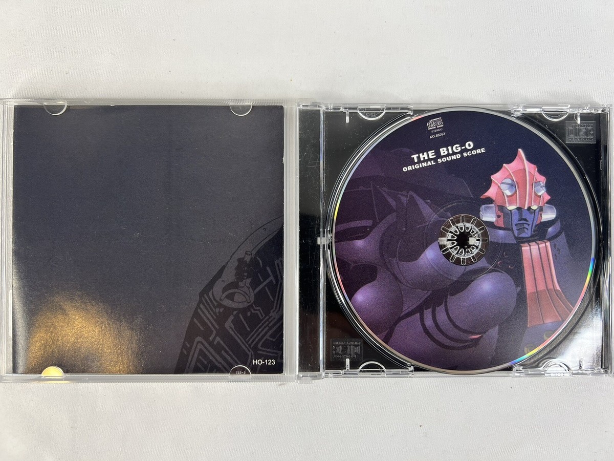The Big O - THE ORIGINAL SOUND SCORE RARE ANIME big-o big 0 CD ost