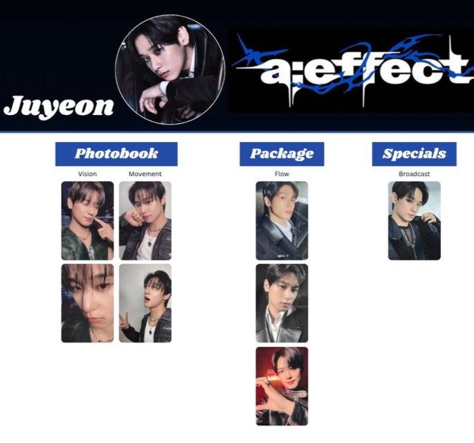 THE BOYZ TBZ - a;effect Album Official PHOTOCARD BOOK / Package