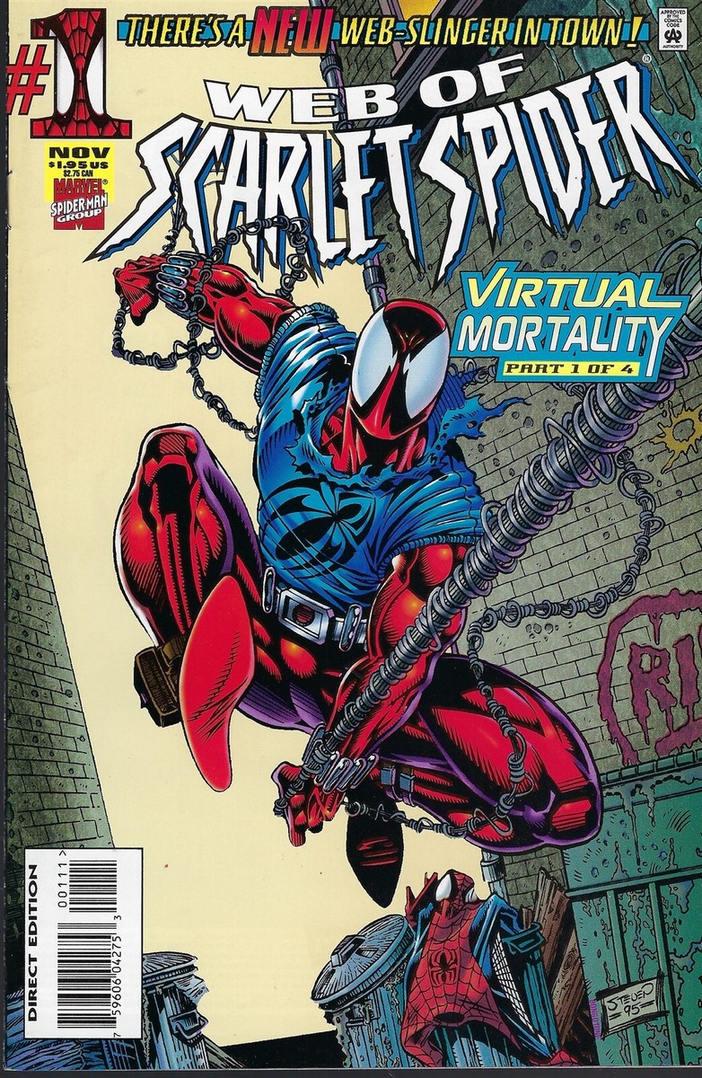 Web of Scarlet Spider(Marvel-1995)#1 Ben Reilly (Peter Parker