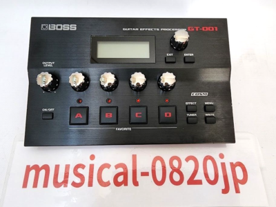 BOSS GT-001 Guitar Effects Processor Multi Effect Pedal | eBay