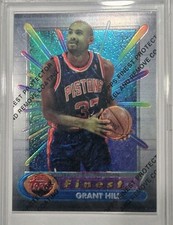 Grant Hill [Refractor] #130 Prices | 1996 Finest | Basketball Cards