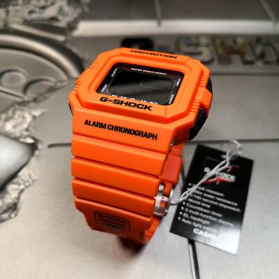 DW-D5500MR-4 Casio G-Shock Rescue Orange Series Digital Men's