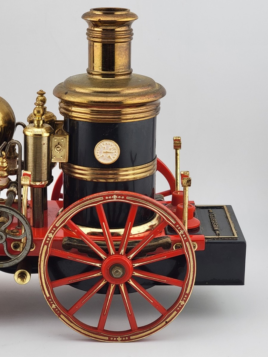 THE MISSISSIPPI 1869 RED STEAM ENGINE FIRE WAGON RADIO WACO JAPAN