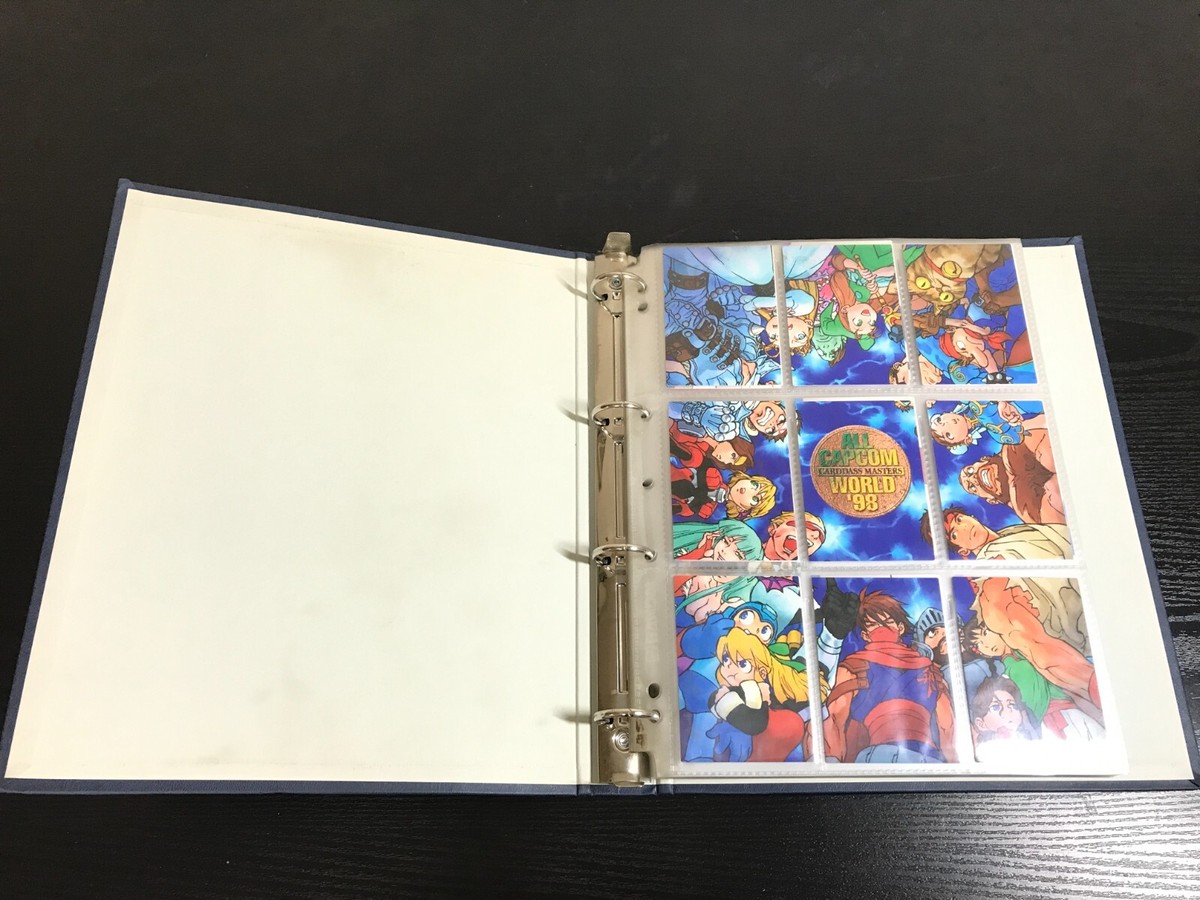 Full complete set ALL CAPCOM WORLD '98 TCG Card BANDAI JAPAN 1998