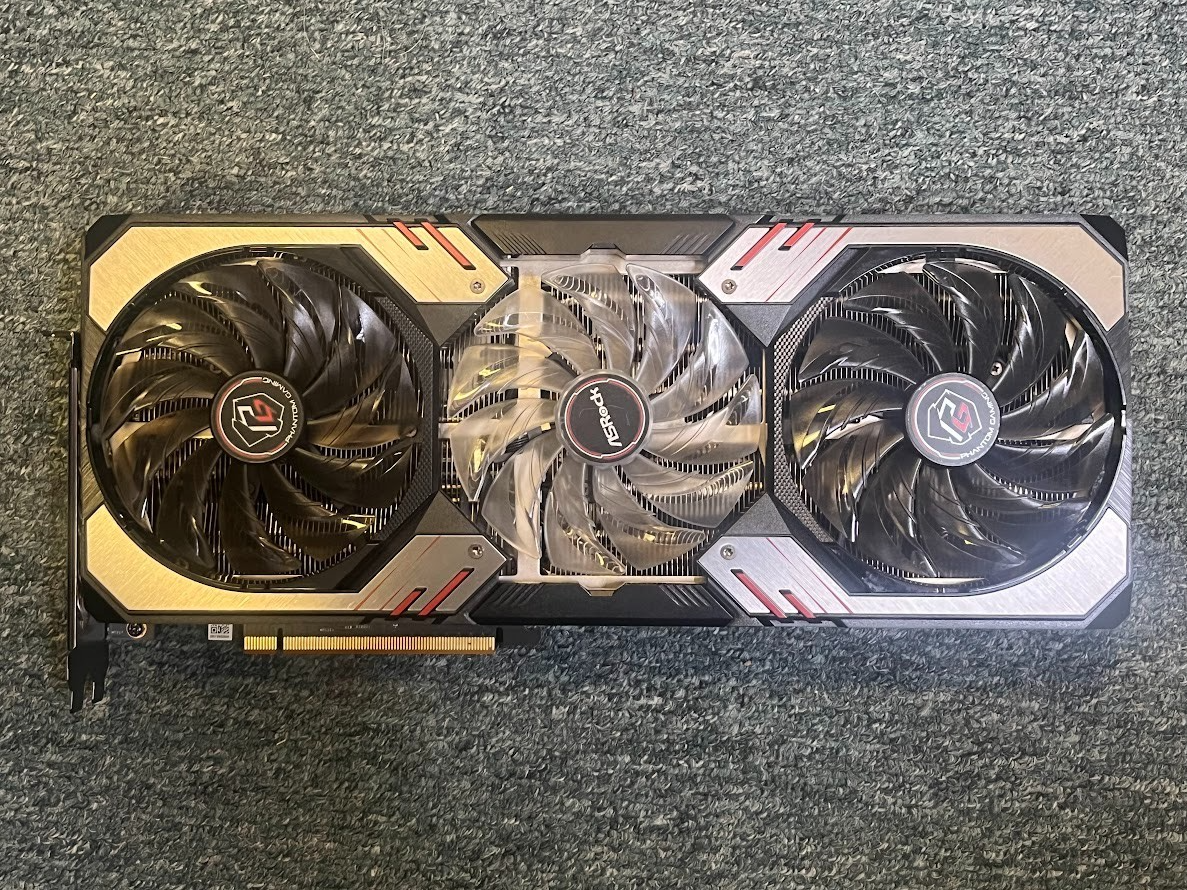 ASROCK AMD Radeon RX 6800XT Phantom Gaming D 16G FAULTY FOR PARTS