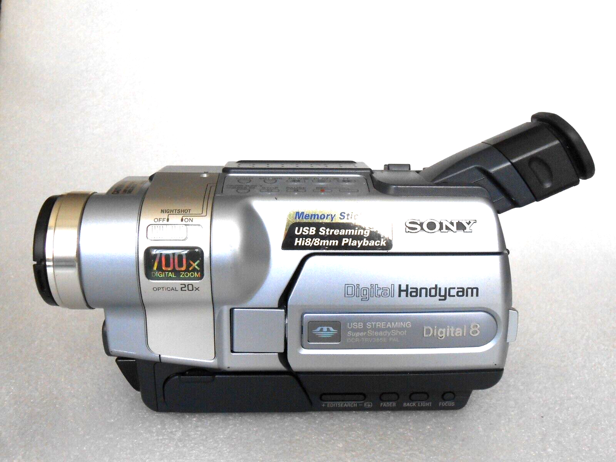 SONY DCR-TRV735 Digital8 希少 8㎜ビデオカメラ DCR-TRV735K ② SONY