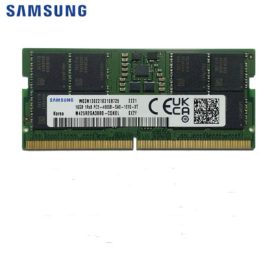 Samsung 16GB RAM DDR5 4800B 4800MHz PC5-38400 Notebook Memory Non