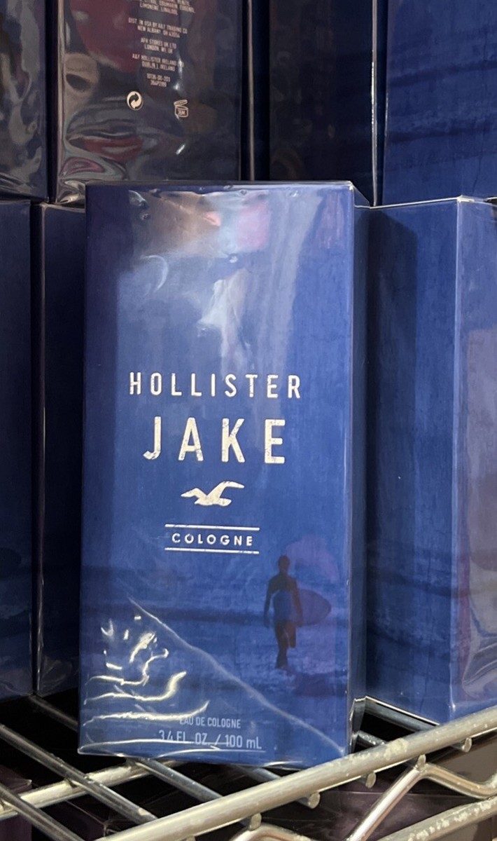 Hollister JAKE Cologne 3.4 Fl Oz For Men 100ml Spray New Sealed | eBay