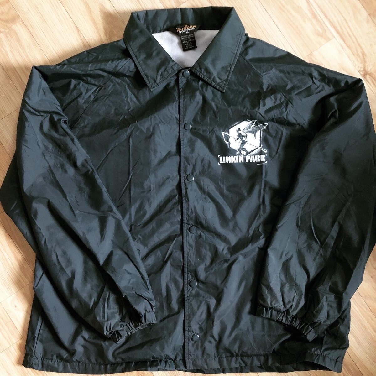 Rare VTG Jacket] LINKIN PARK - Hybrid Theory Windbreaker & LIVE CD