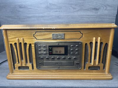 Spirit of St. Louis Phonograph Record Player CD Tape Player Radio