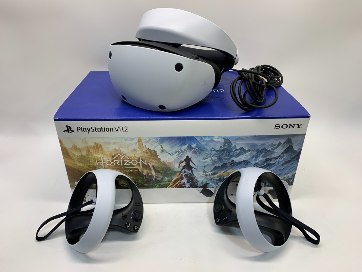 Sony PlayStation VR2 CFI-ZVR1 Headset & Sense Controllers PS5
