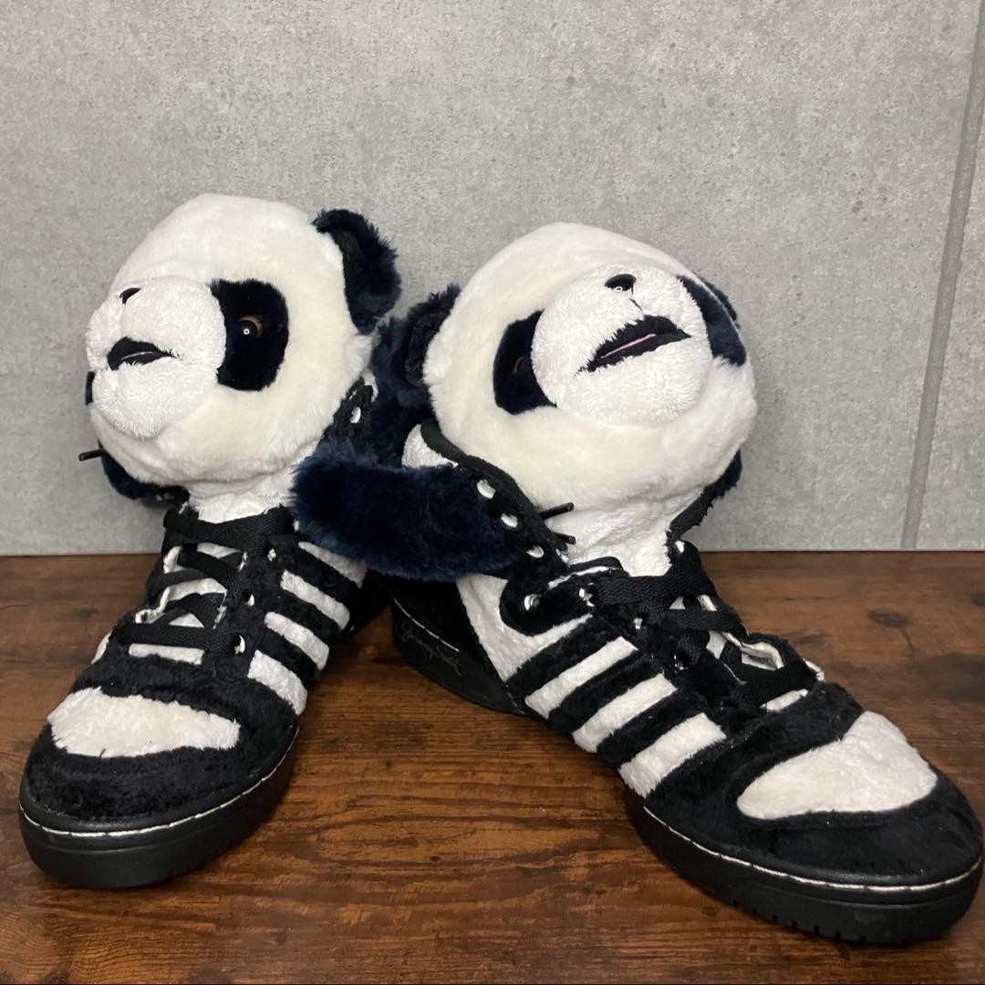 adidas JS Panda Bear Jeremy Scott Size 25.5 US 7.5 UK 7 Unisex