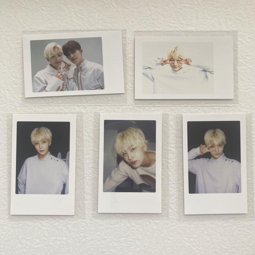 SEVENTEEN DIAMOND EDGE OFFICIAL PHOTO CARD JEONGHAN 5PCS SET S