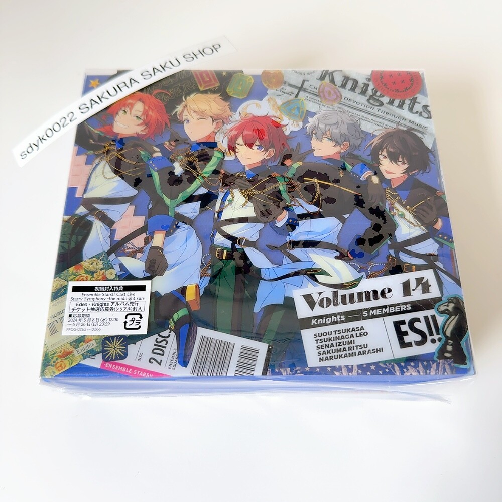 Ensemble Stars Album series TRIP Knights Limited Edition 2CD FFCG