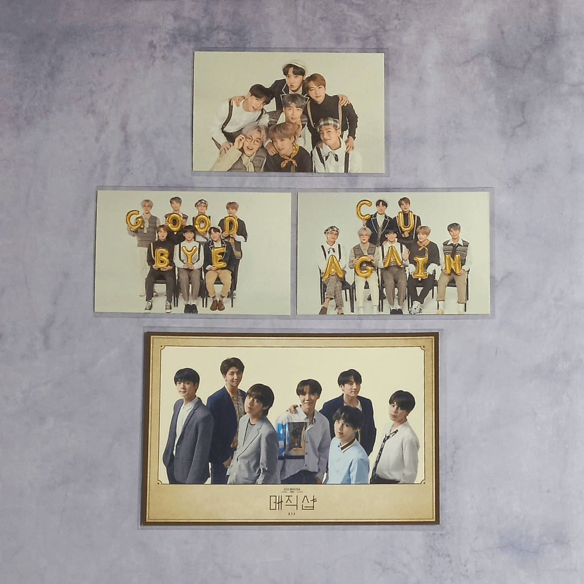 BTS 5th Muster Magic Shop Seoul Busan Reward Photo Card LG U+