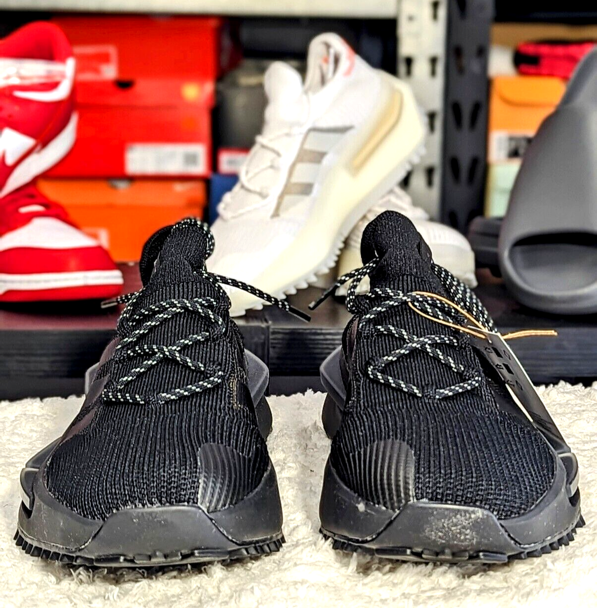 Adidas Originals NMD_S1 FZ6381 Triple Black, Core Black Grey Men's