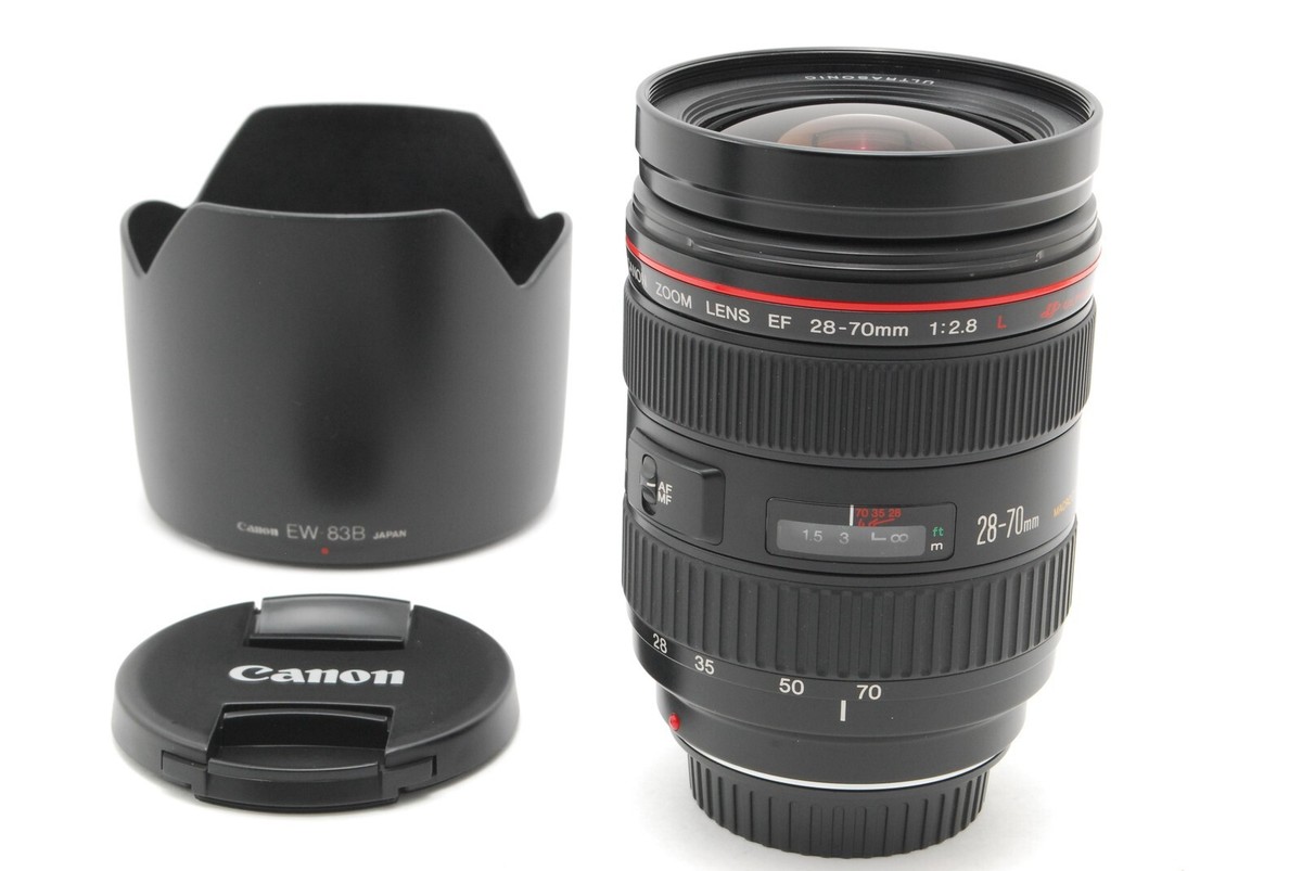 Canon EF 28-70mm f/2.8 L ULTRASONIC Zoom Lens Without a Light