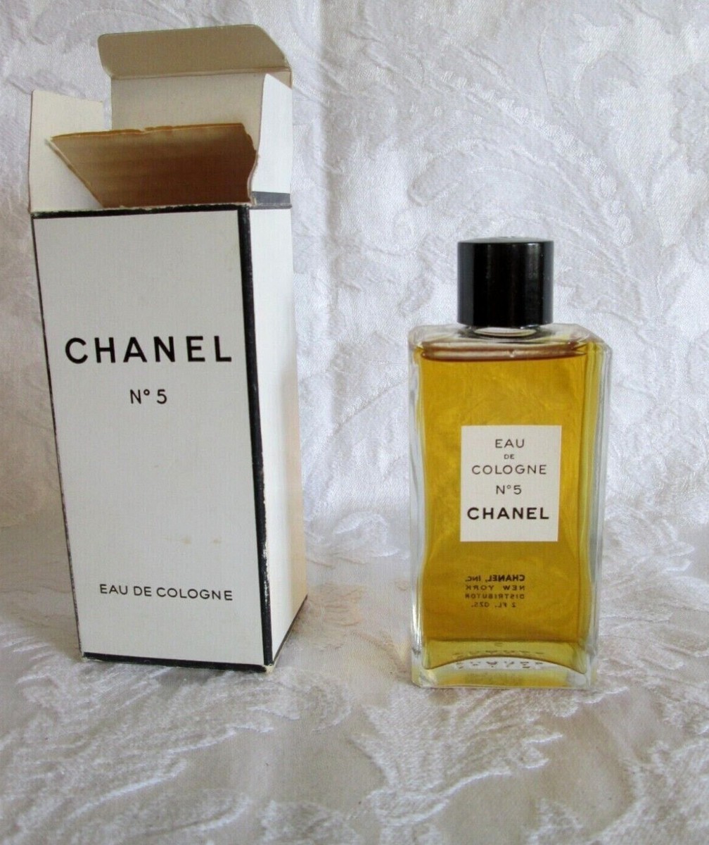 Vintage Chanel No 5 Eau De Cologne in Box - 2 Fl. Ozs. | eBay