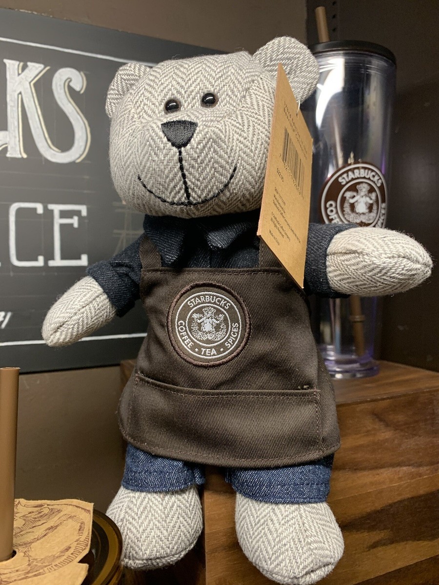 Original First Starbucks Seattle Pike Place Market Bearista Teddy