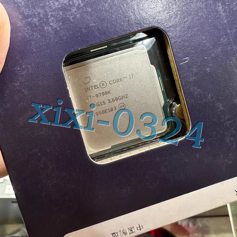 Intel Core i7-9700K LGA 1151 3.6 GHz Octa-Core Processor