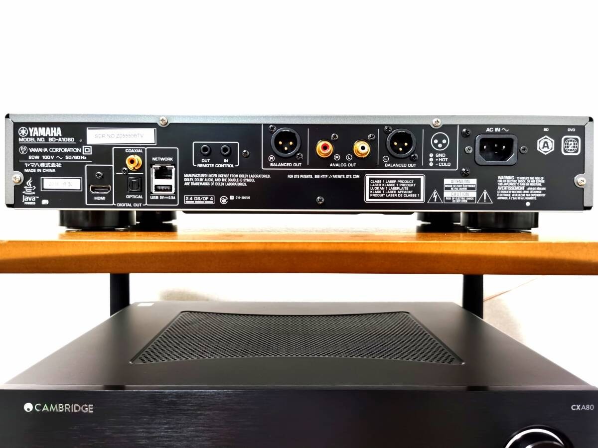 Yamaha BD-A1060 Universal Blu-ray Disc Player SACD CD 4K HDMI Wi