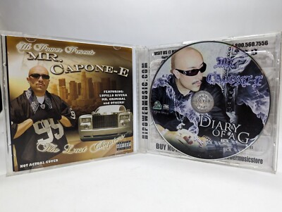 Mr. Capone-E Signed! Diary of a G Explicit, With DVD Hip Hop Rap
