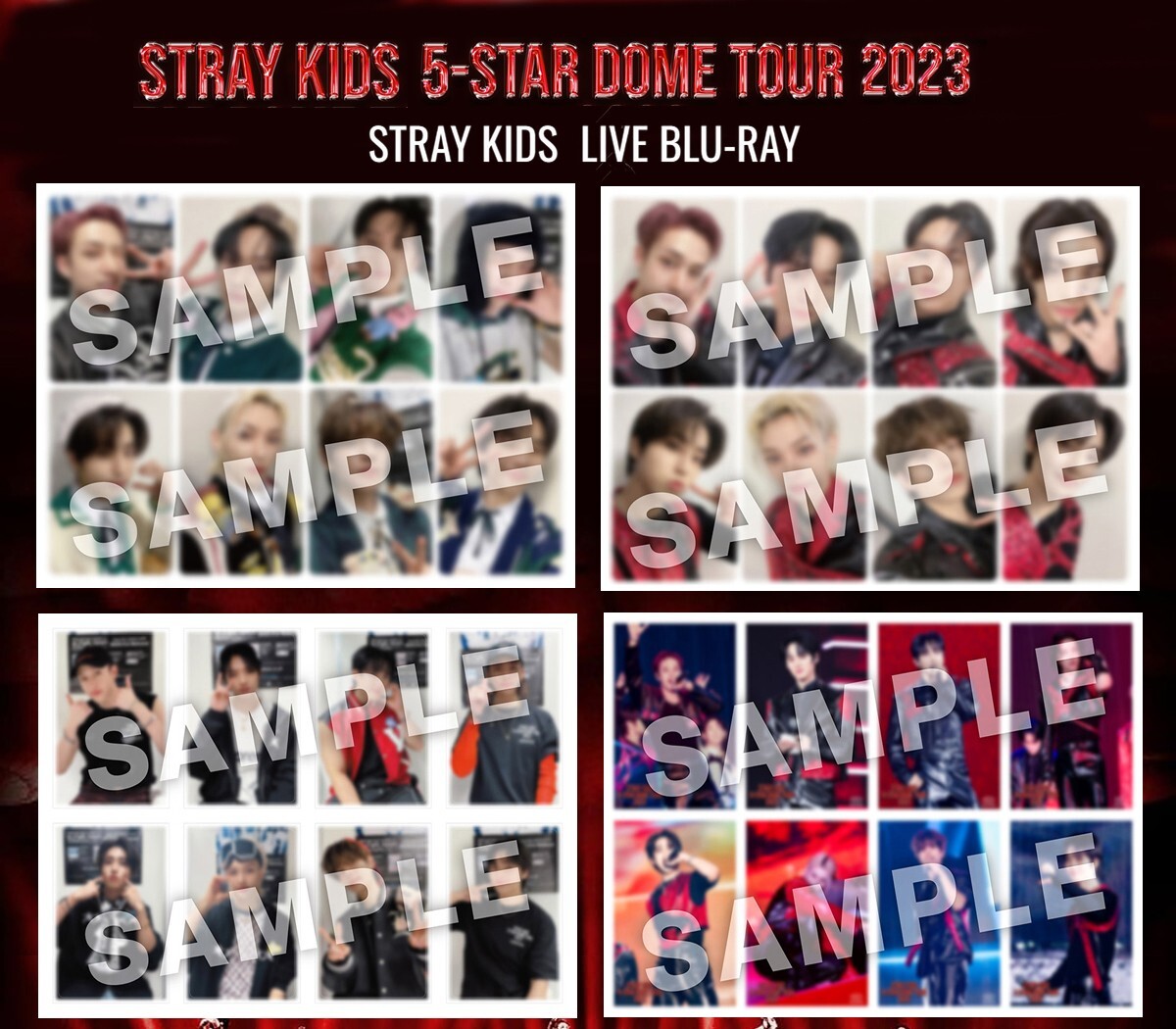 STRAY KIDS 5-STAR Dome Tour 2023 LIVE Blu-ray JAPAN Limited
