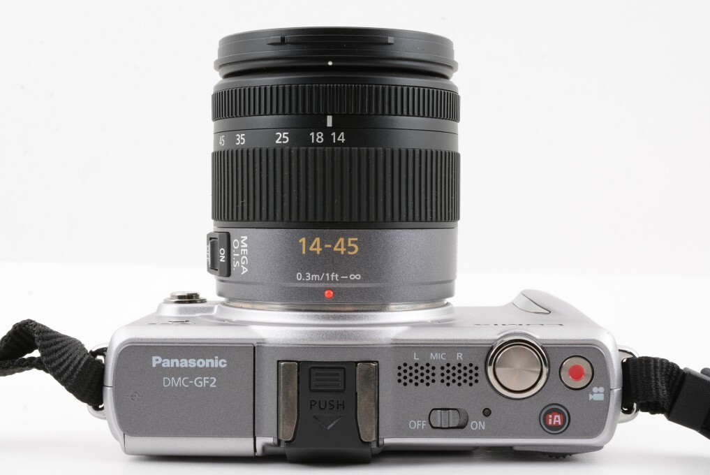 Mint+] Panasonic LUMIX DMC-GF2 Lens 14-45mm Mirrorless Camera From