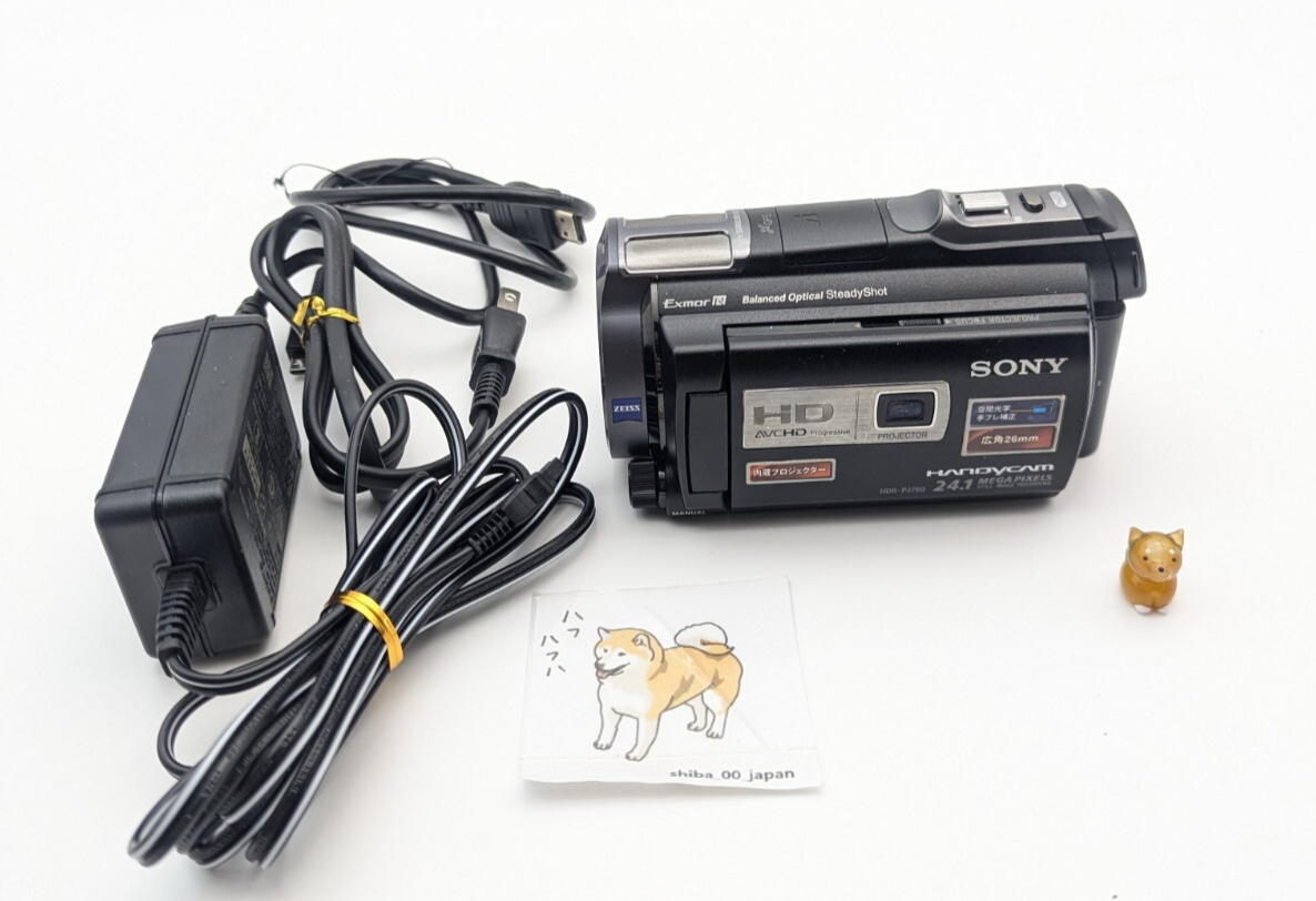 SONYハンディカム HDR-PJ760V バッテリーSDカード付き SONY