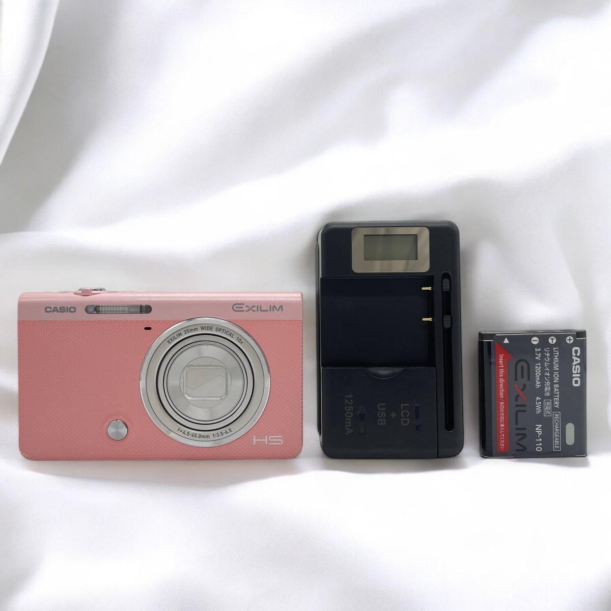 Mint] CASIO EXILIM HIGH SPEED EX-ZR70 Pink Digital Camera w