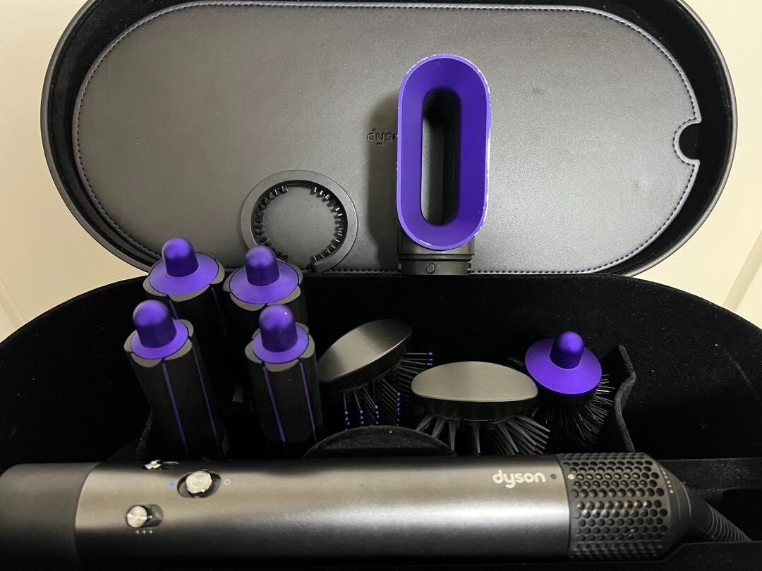 Dyson Airwrap Complete Hair Styler HS01 Purple Limited Color 100V