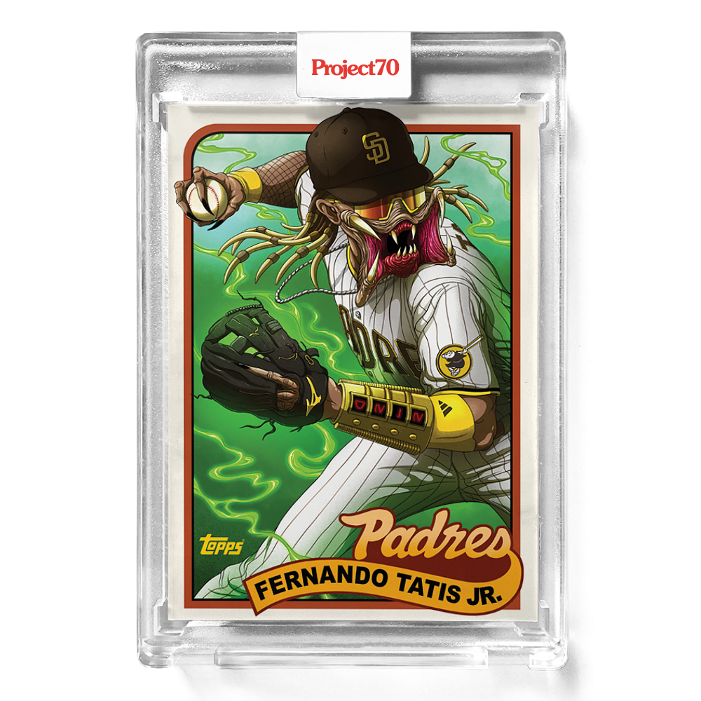 2021 TOPPS PROJECT 70 #411 FERNANDO TATIS JR ALEX PARDEE PREDATOR