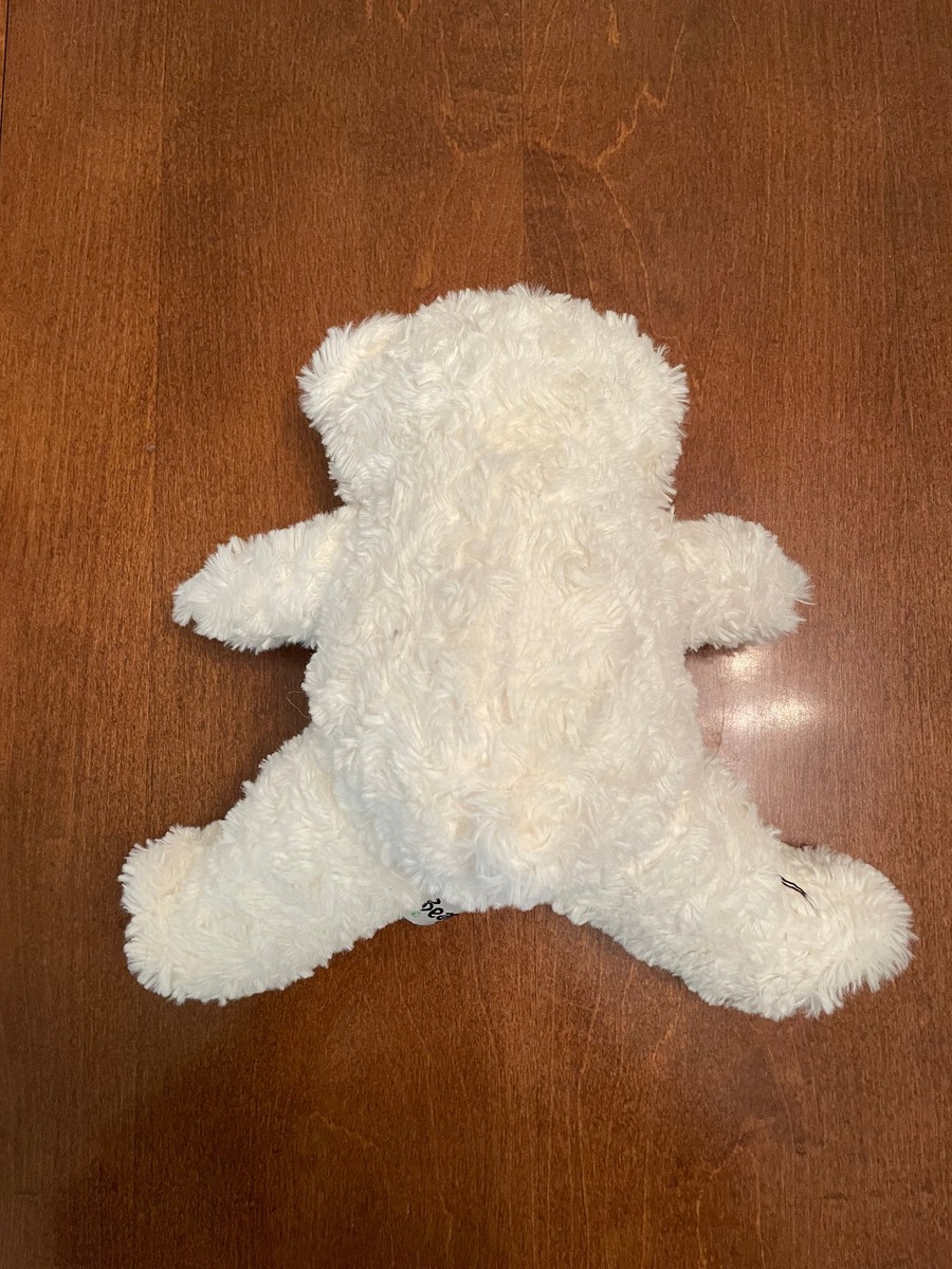 2001 The Bear Factory White With Brown Teddy Bear 9 in Stuffed