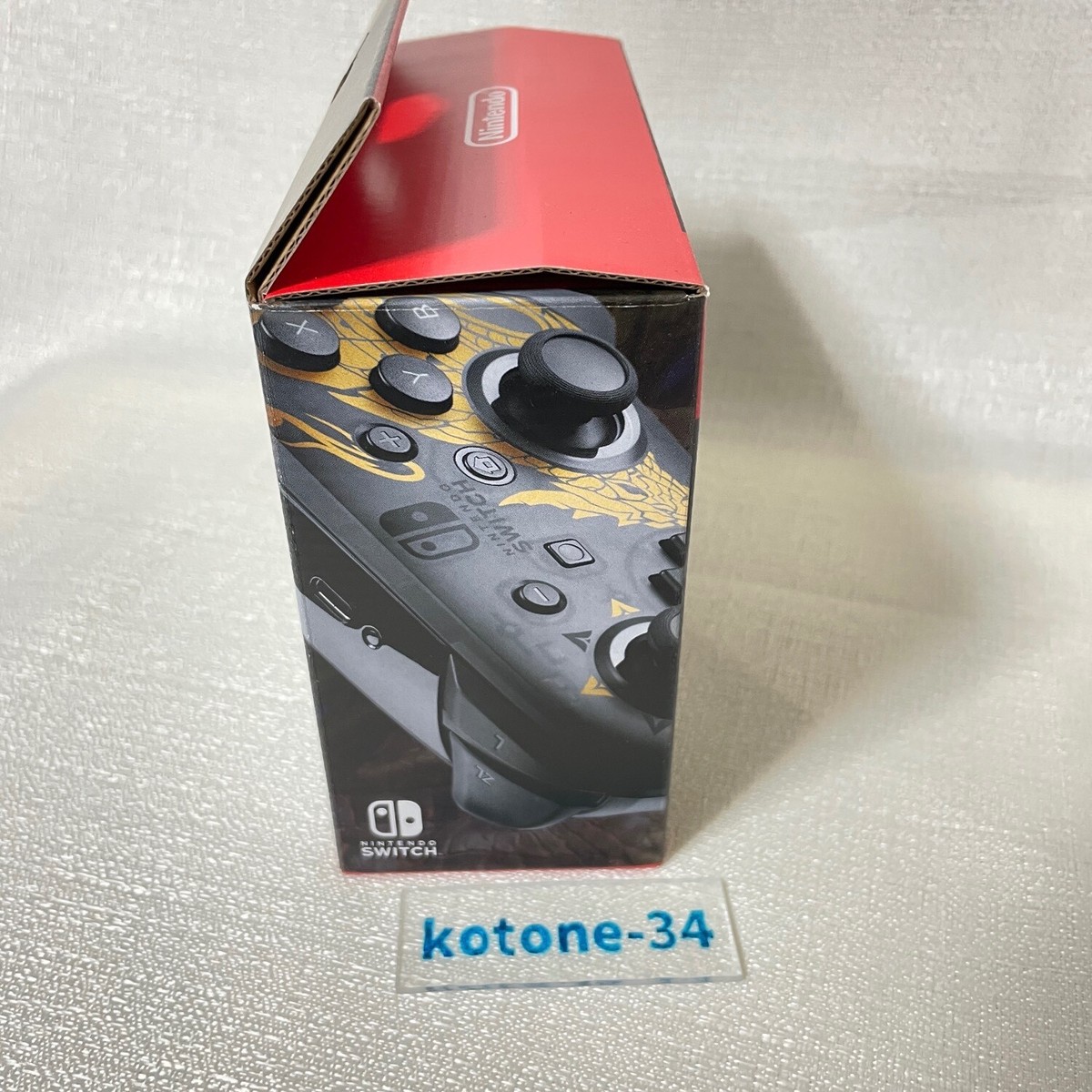 Nintendo Switch Pro Controller Monster Hunter Rise Edition