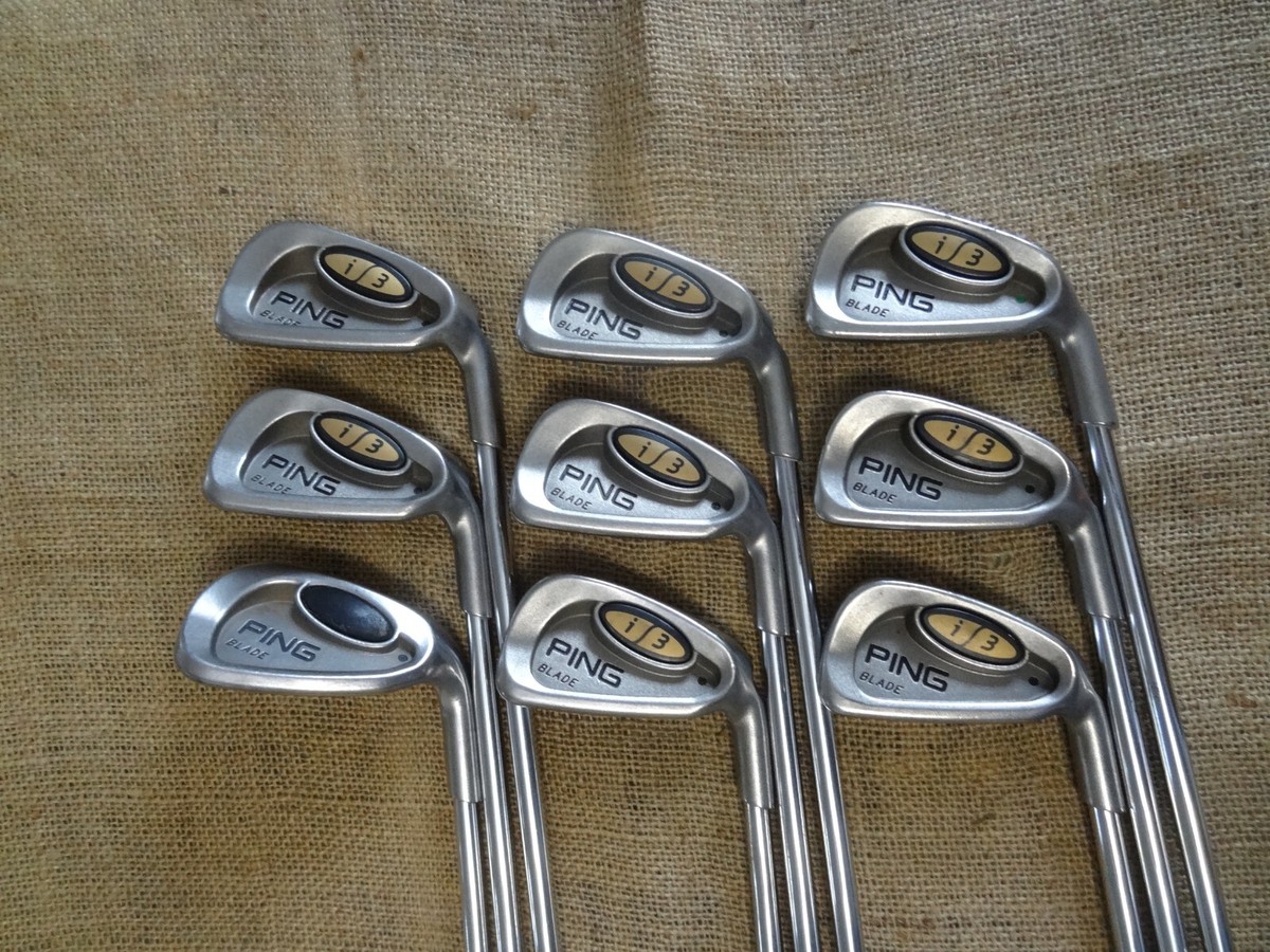 Ping i3 BLADE Black Dot #3,4,5,6,8 Single Iron Options ⛳ Steel