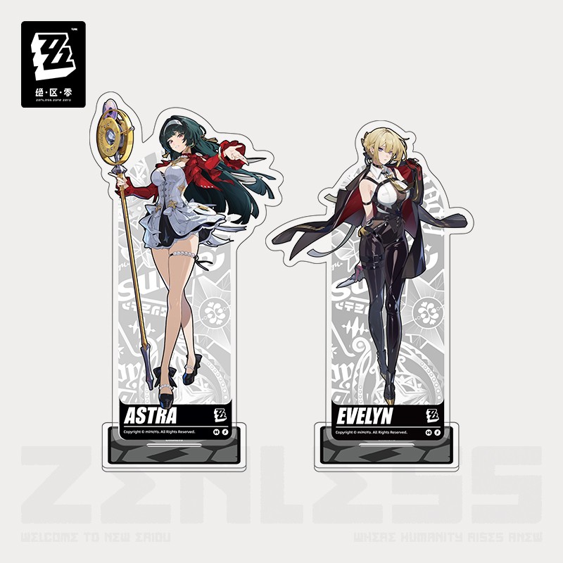 ZZZ miHoYo Zenless Zone Zero Astra Yao Evelyn Acrylic Stand Stars
