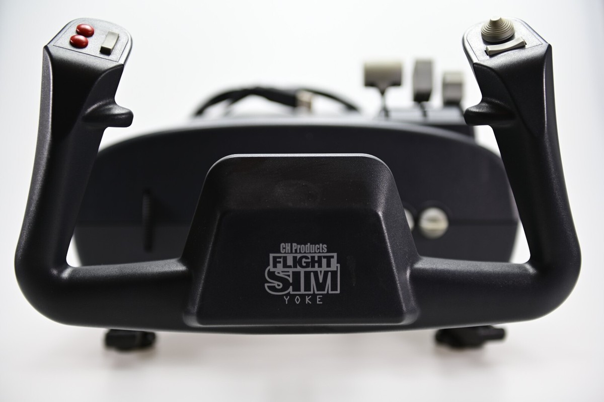 CH Products Flight Sim Yoke USB - very low usage. | eBay