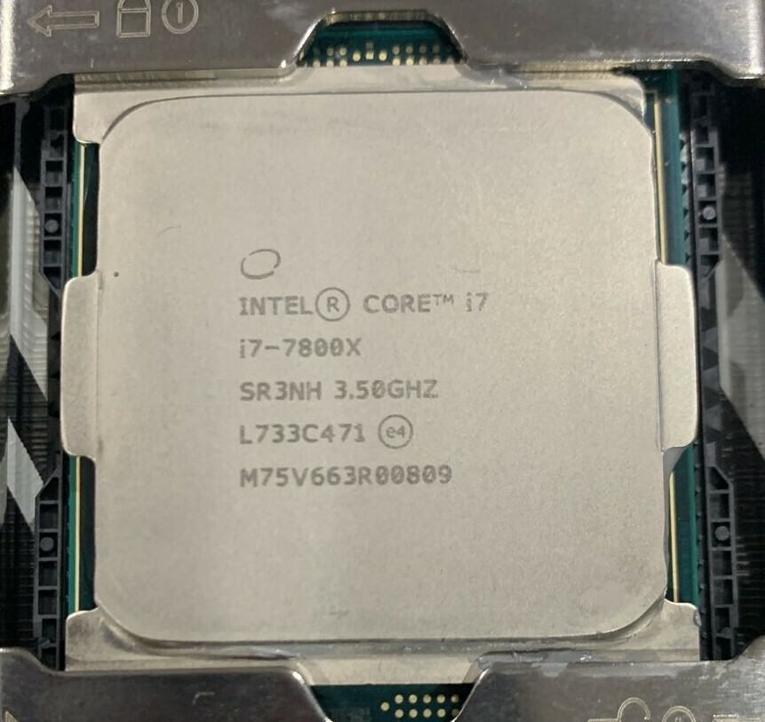 Intel CPU Core i7-7800X 3.5GHz 6-Core Socket LGA2066 140W