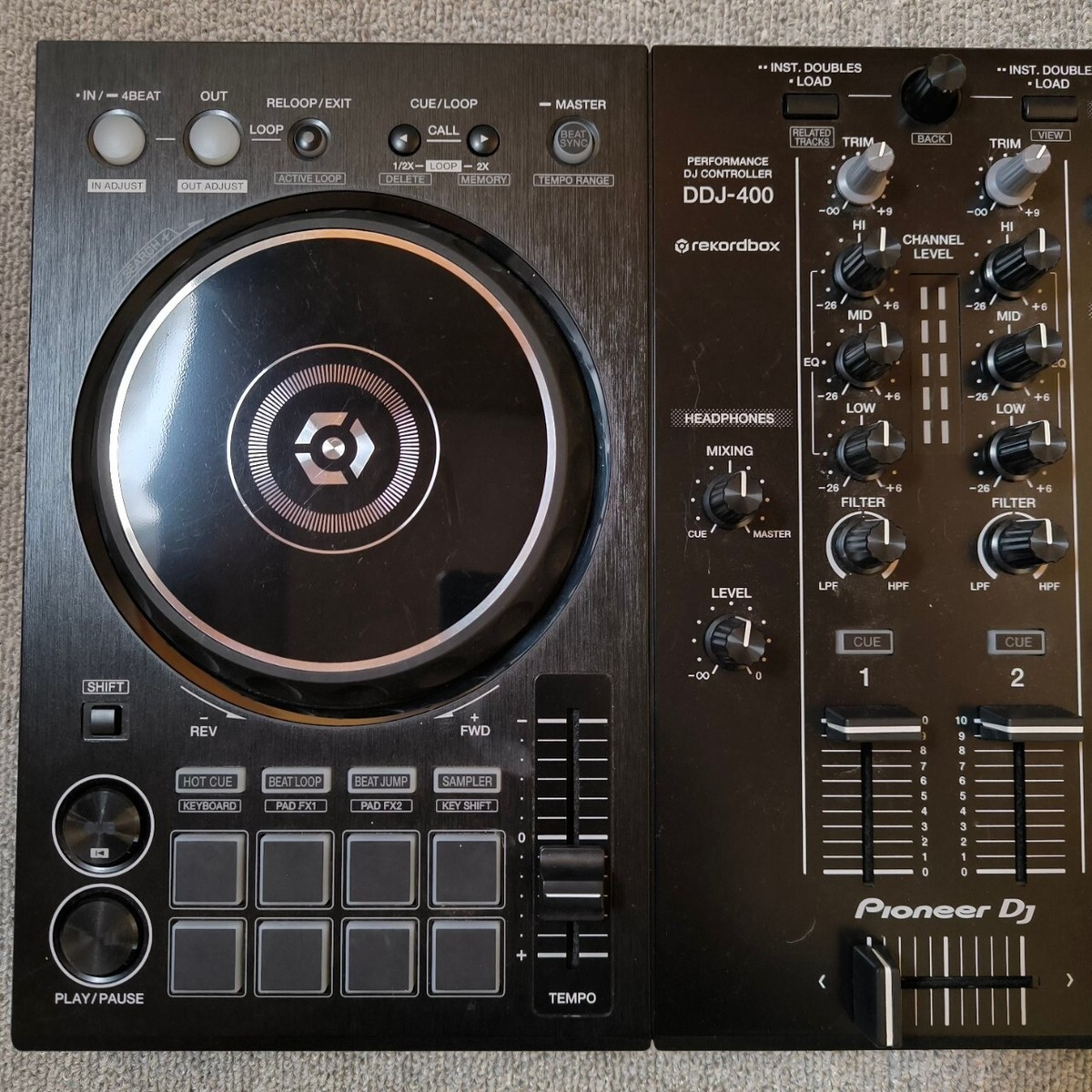 pioneer dj パイオニアDJM-300 黒フェーダーメンテナンス