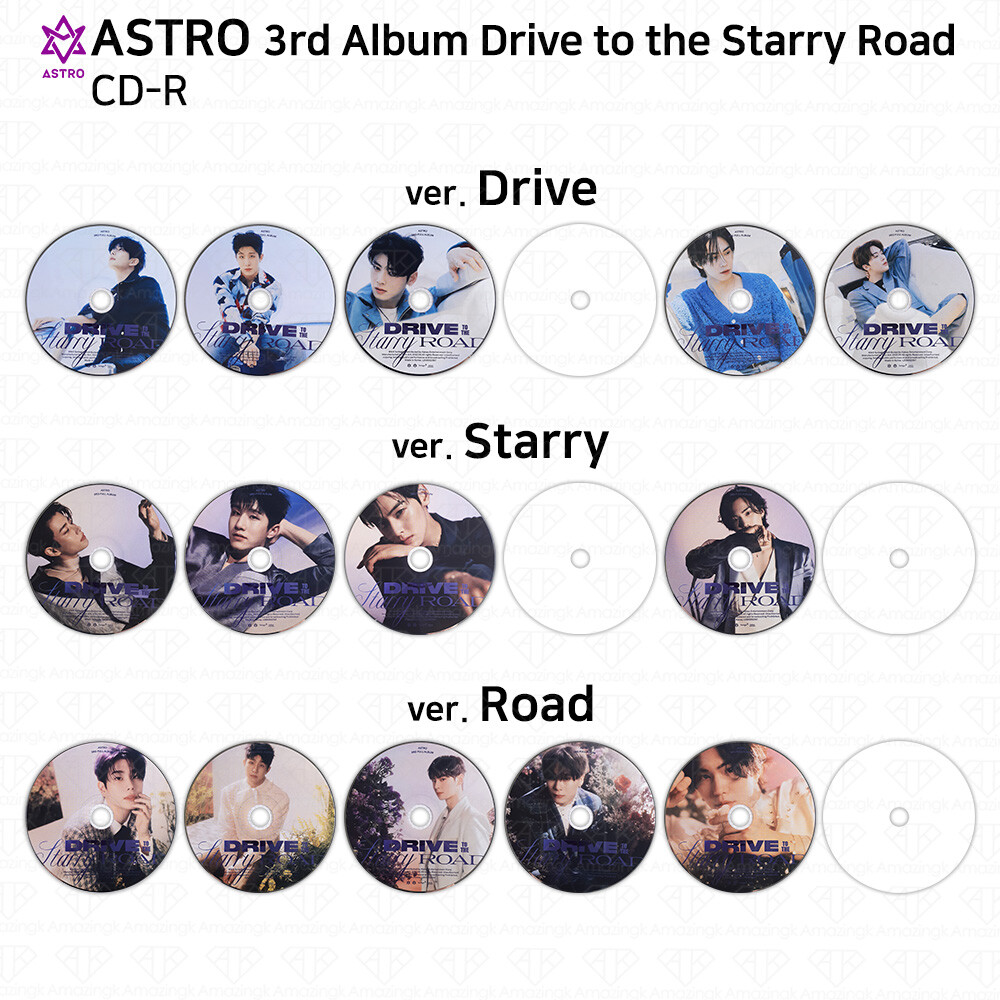 ASTRO 3rd Album Drive to the Starry Road Official Contents CD