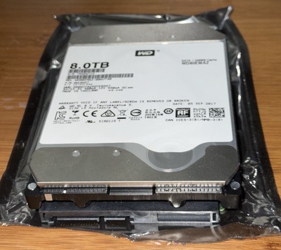 Western Digital WD80EMAZ 8TB 5400RPM SATA 3.5
