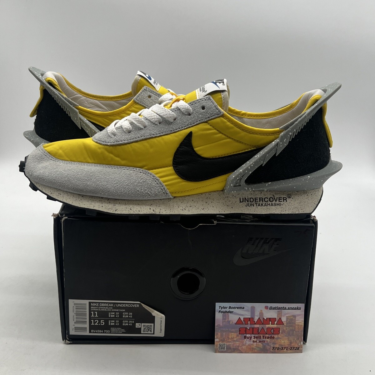Size 11 - Nike Undercover x Daybreak Bright Citron (BV4594-700