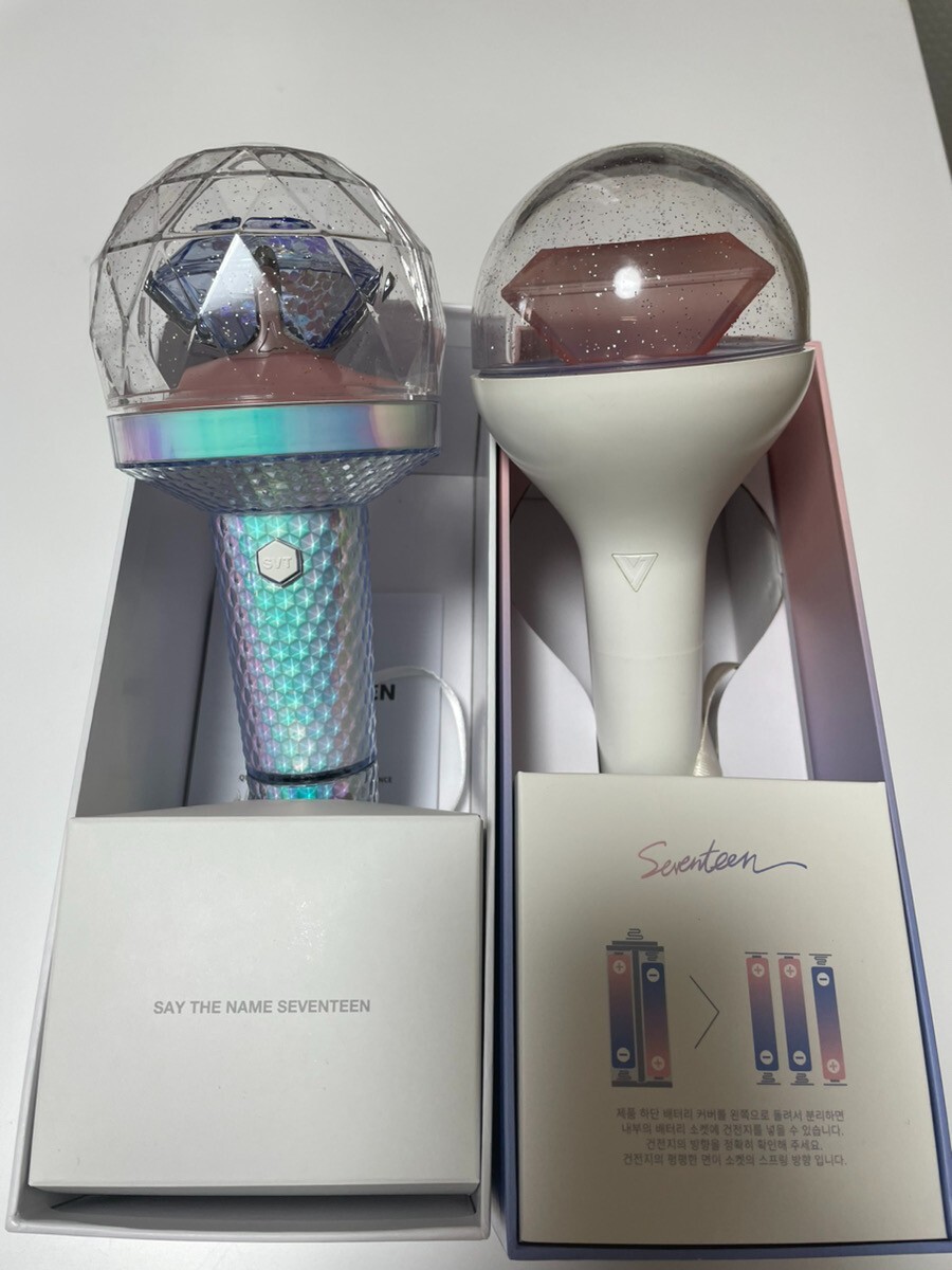 SEVENTEEN Official Light Stick Ver 1 Ver 2 Concert K-POP Bluetooth