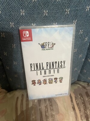 Final Fantasy I-VI Pixel Remaster Nintendo Switch In Hand Asian
