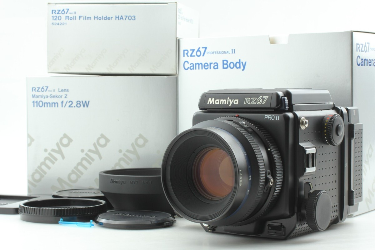 Mint in Box】 Mamiya RZ67 Pro II Film Camera + Sekor Z 110mm f2.8