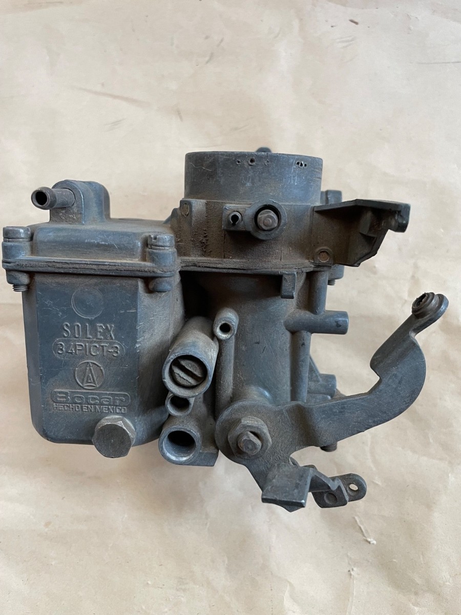 VW BOCAR SOLEX Carburetor 34 PICT 3 For Air-Cooled Volkswagen