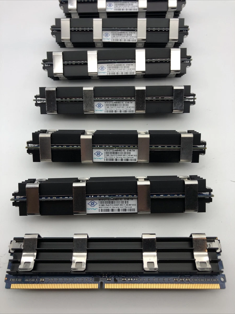 Nanya PC2-5300 DDR2-667 Computer Memory (RAM) 512 MB Capacity per