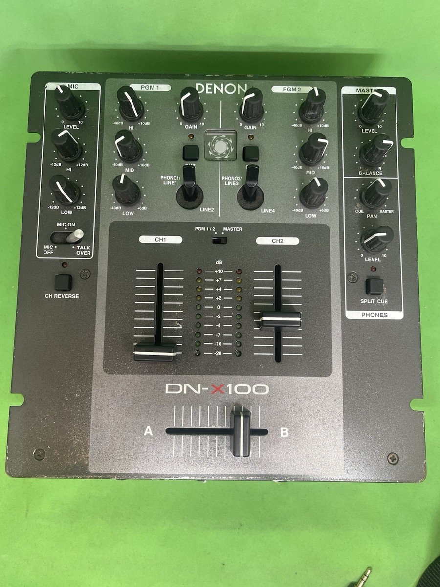 Denon DN-X100 2-Channel DJ Mixer – Pro Audio | eBay