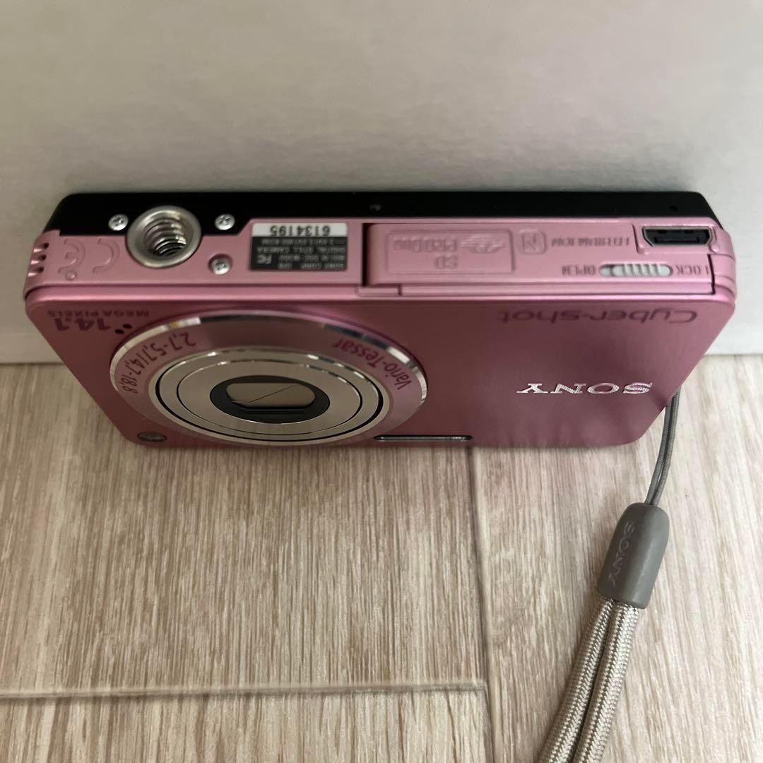 SONY Cyber Shot DSC-W350 Pink Digital Camera 14.1MP 4x Zoom Englsh