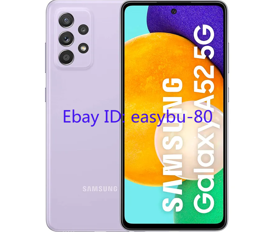 Unlocked Samsung Galaxy A52 5G SM-A526U 128GB 6GB 64MP 6.5